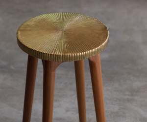 Tekku Brass Stool