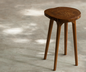 Tekku Wood Stool