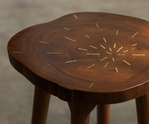 Tekku Wood Stool