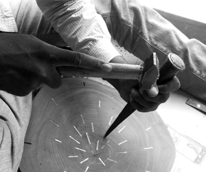 Tekku Wood Stool