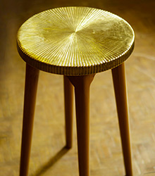 Tekku Brass Stools